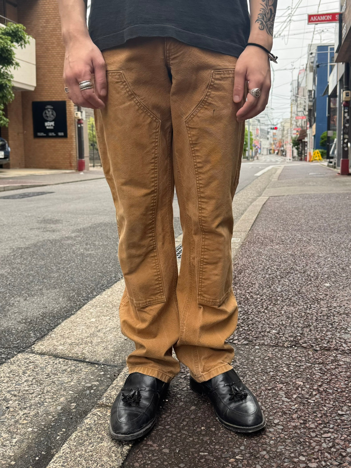 00's CARHART 「DOUBLE NKEE PANT」ワークパンツ