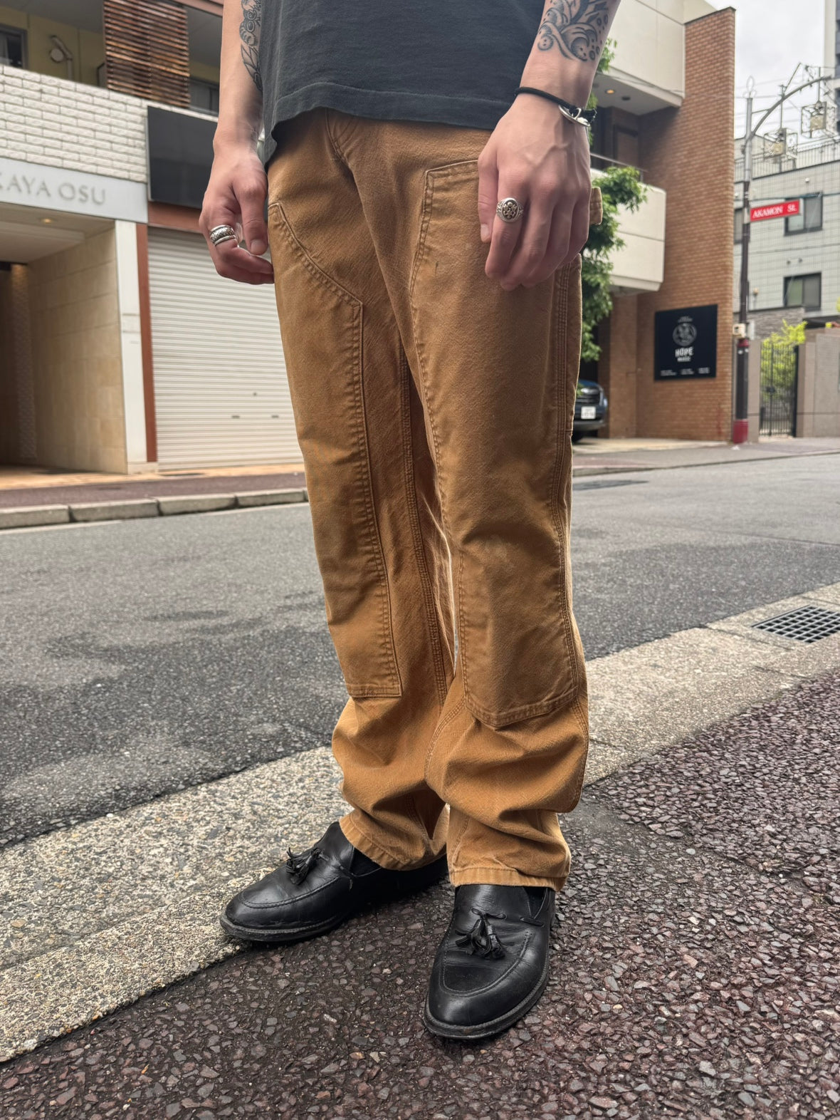 00's CARHART 「DOUBLE NKEE PANT」ワークパンツ