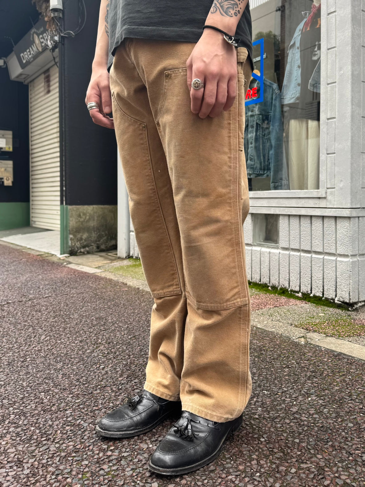 00's CARHART 「DOUBLE NKEE PANT」ワークパンツ