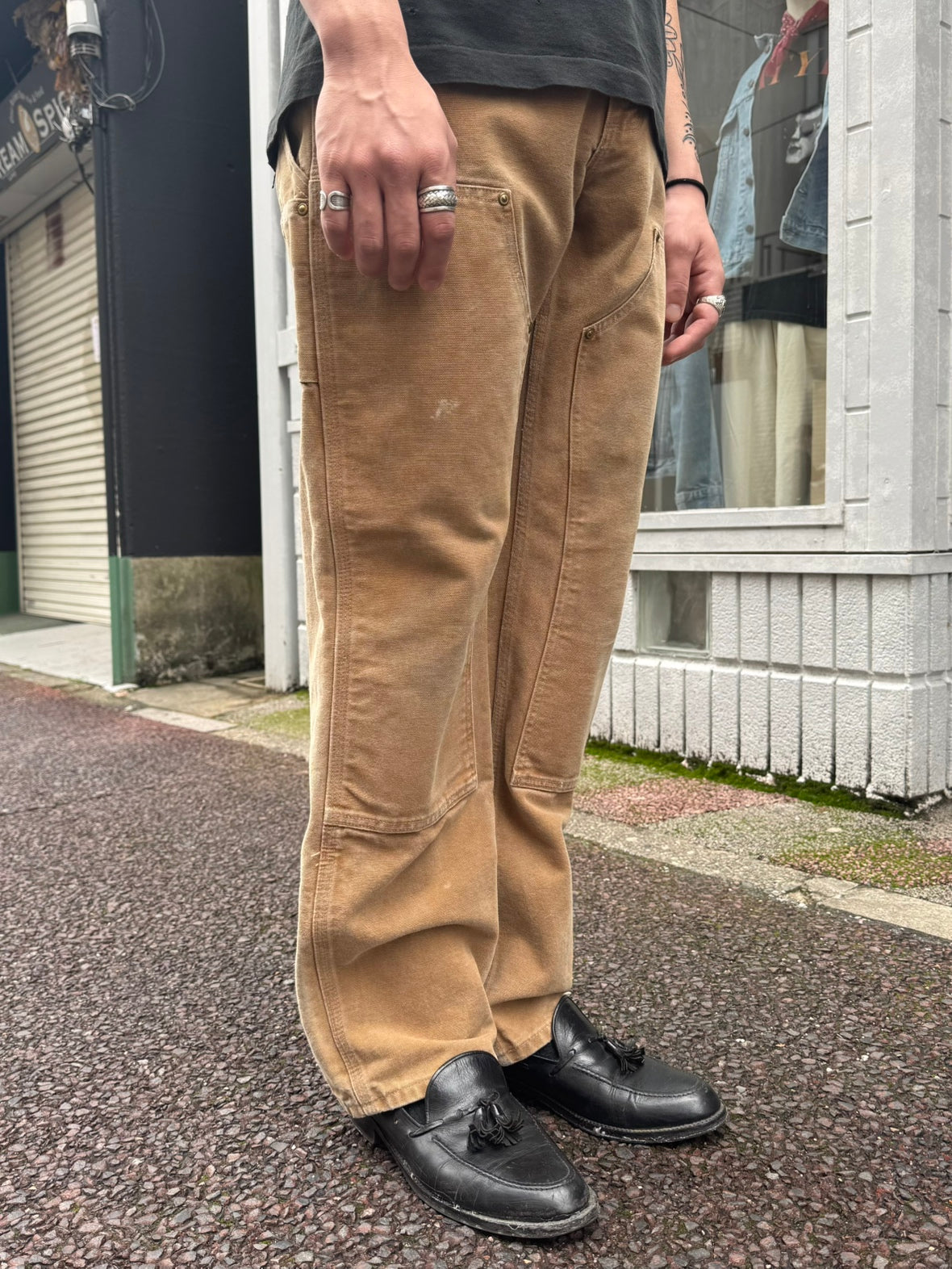 00's CARHART 「DOUBLE NKEE PANT」ワークパンツ