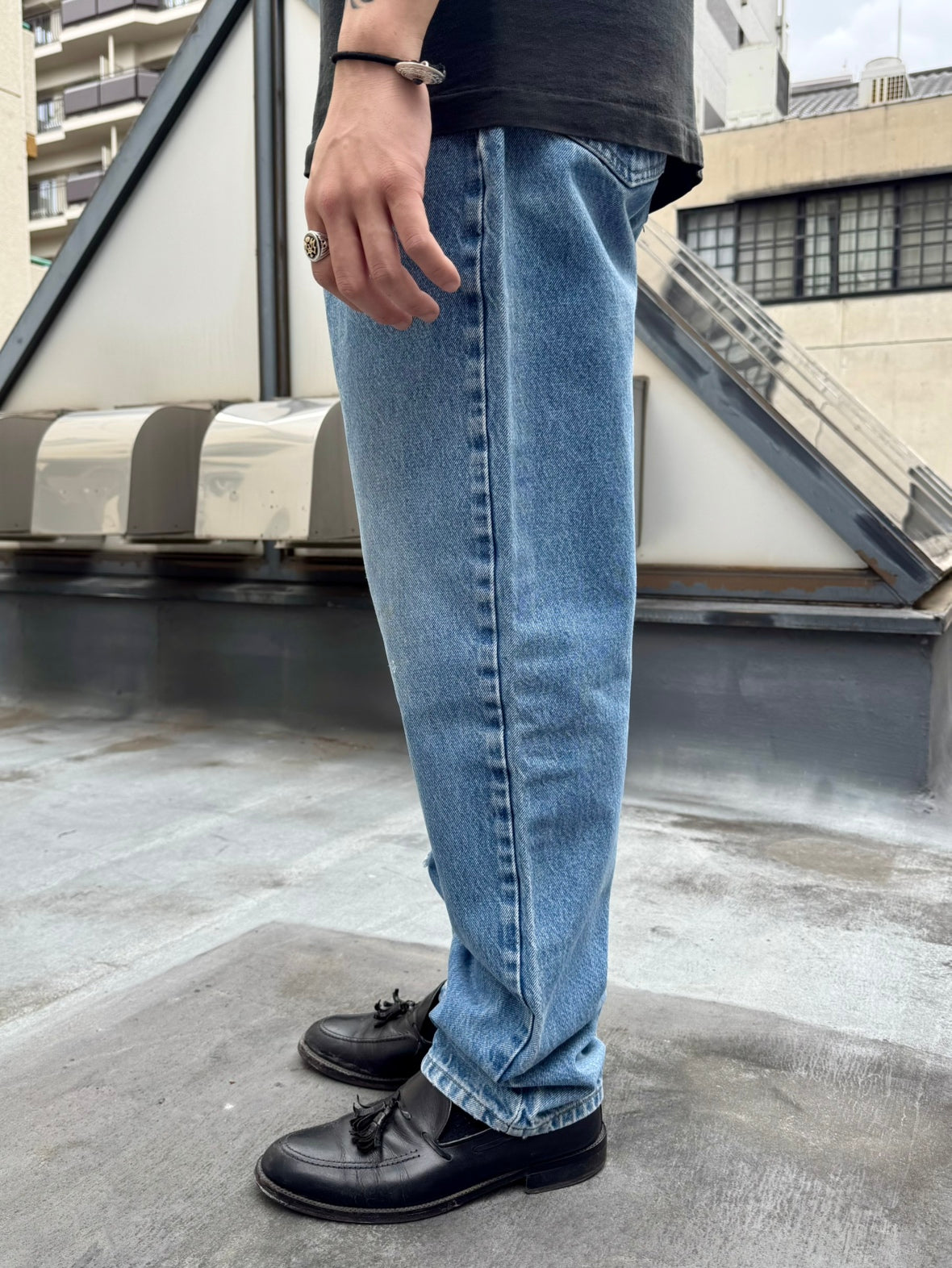 90's CARHART 「Relaxed Fit」ワークデニムパンツ