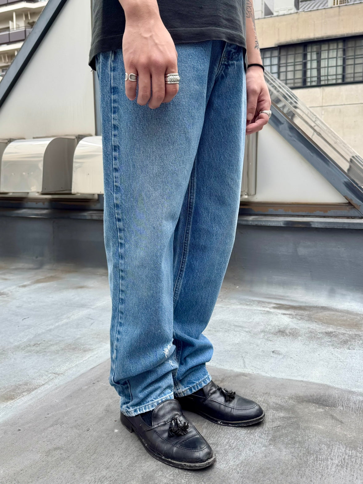 90's CARHART 「Relaxed Fit」ワークデニムパンツ