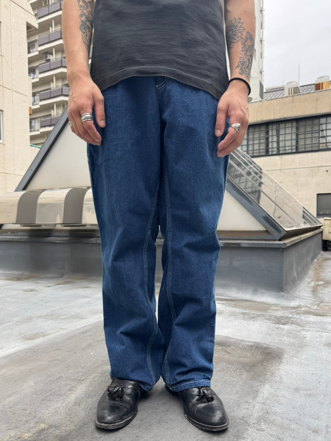 90sCARHARTT裏地付きペインターデニムDungareefitW38 90sCARHARTT裏地付きペインターデニムDungareefitW38 - メルカリ