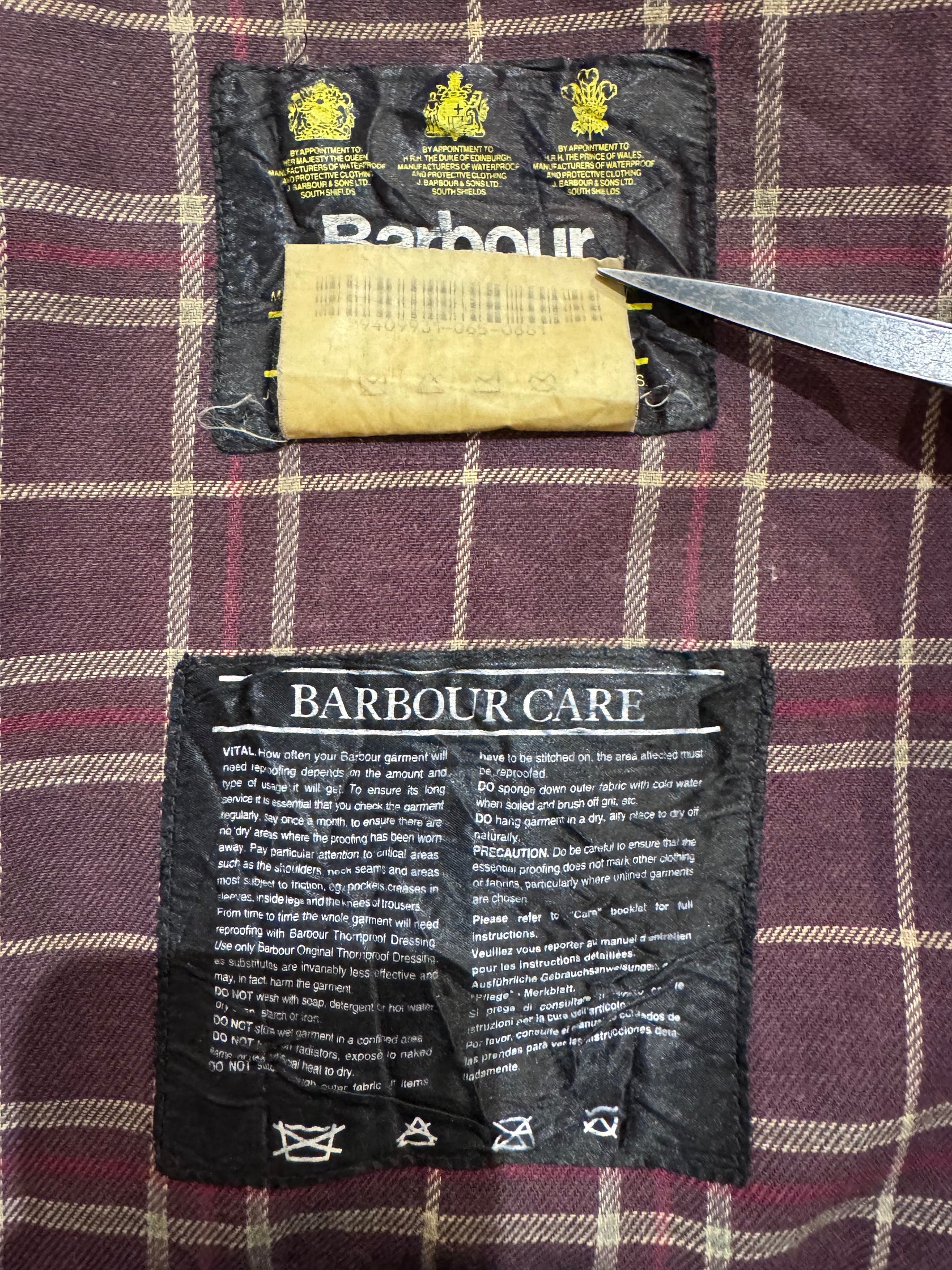 90’s Barbour「BEAUFORT」オイルドジャケット