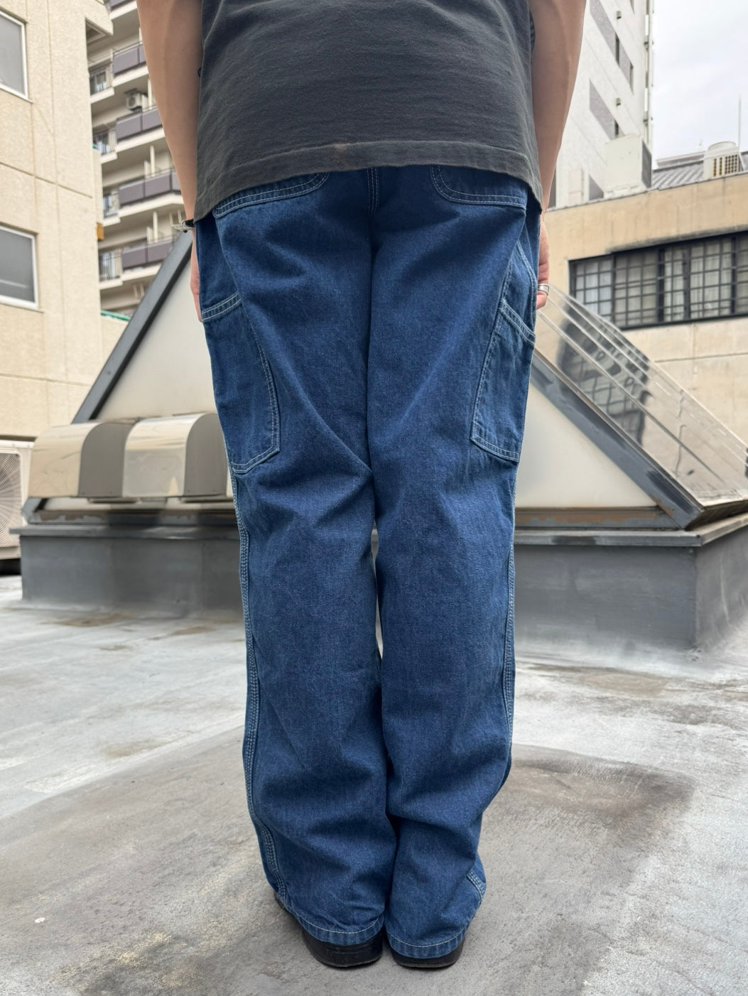 90's CARHART 「Dungaree Fit」ワークデニムパンツ