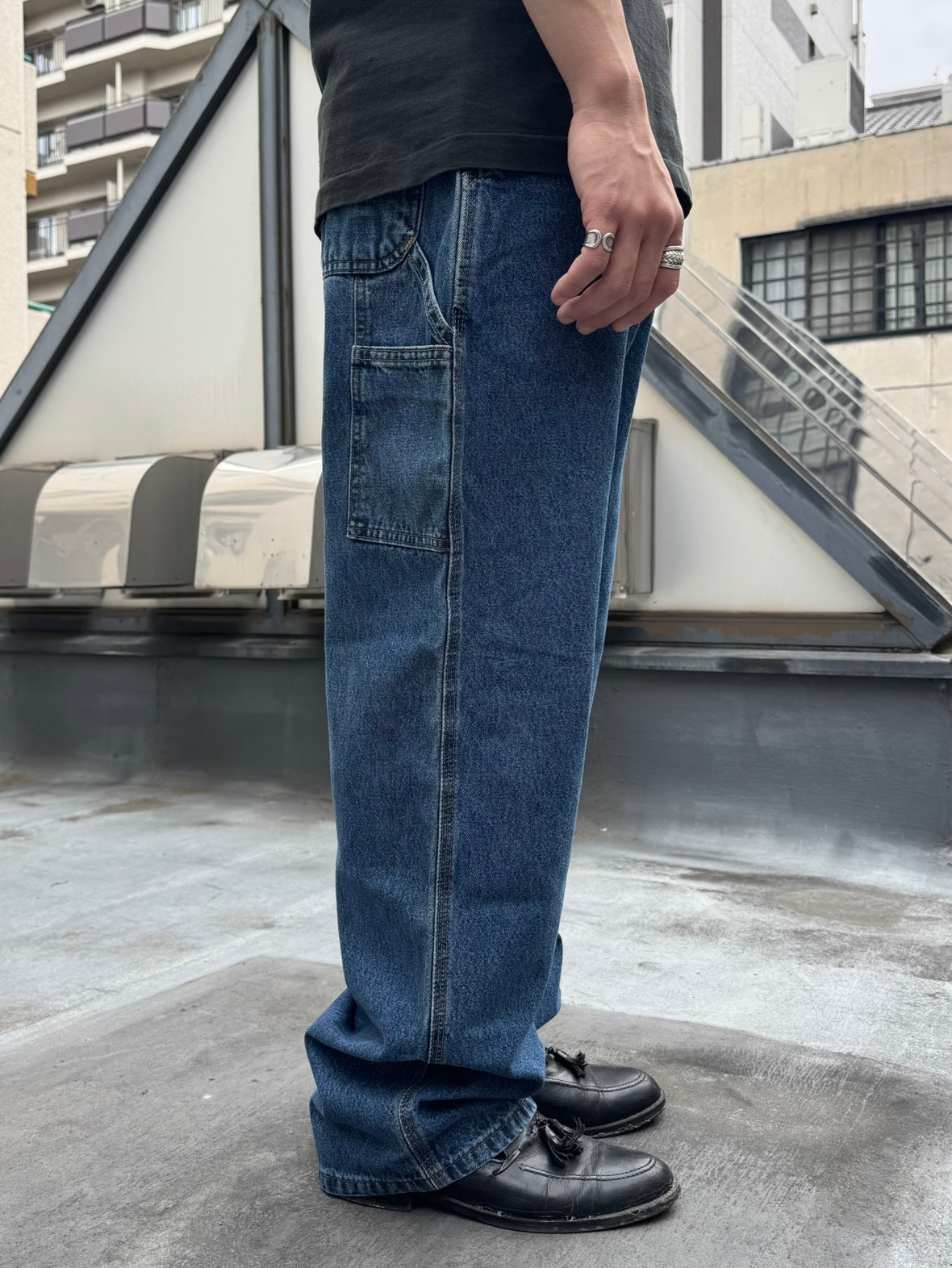 00's CARHART 「Original Dungaree Fit」ワークデニムパンツ