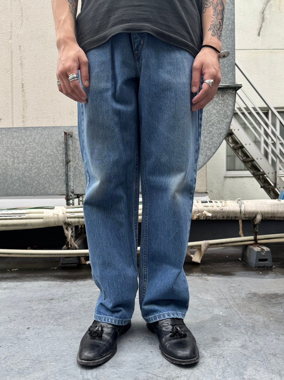 00's CARHART 「Relaxed Fit」ワークデニムパンツ