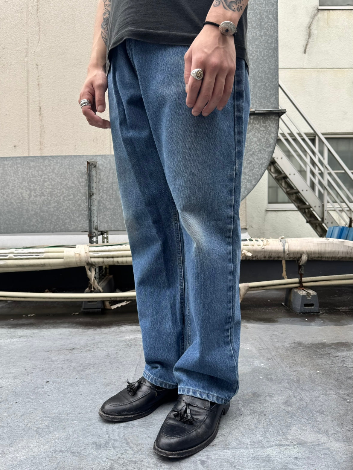 00's CARHART 「Relaxed Fit」ワークデニムパンツ