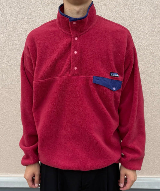 90's PATAGONIA「SYNCHILLA Snap-T」フリースプルオーバー