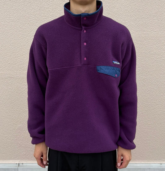 90's PATAGONIA「SYNCHILLA Snap-T」フリースプルオーバー