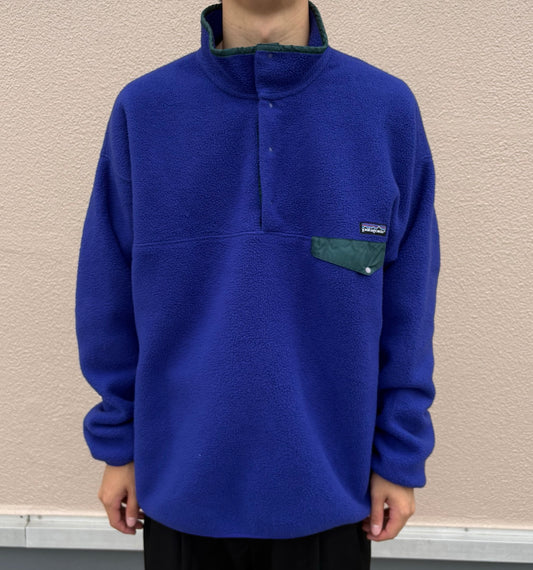 90's PATAGONIA「SYNCHILLA Snap-T」フリースプルオーバー