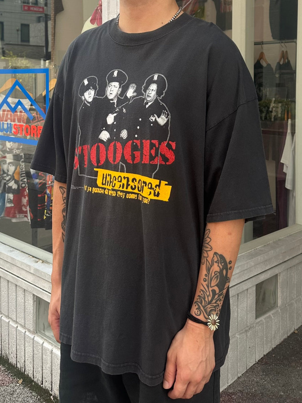 00's STOOGES「Uncensored」バンドTシャツ