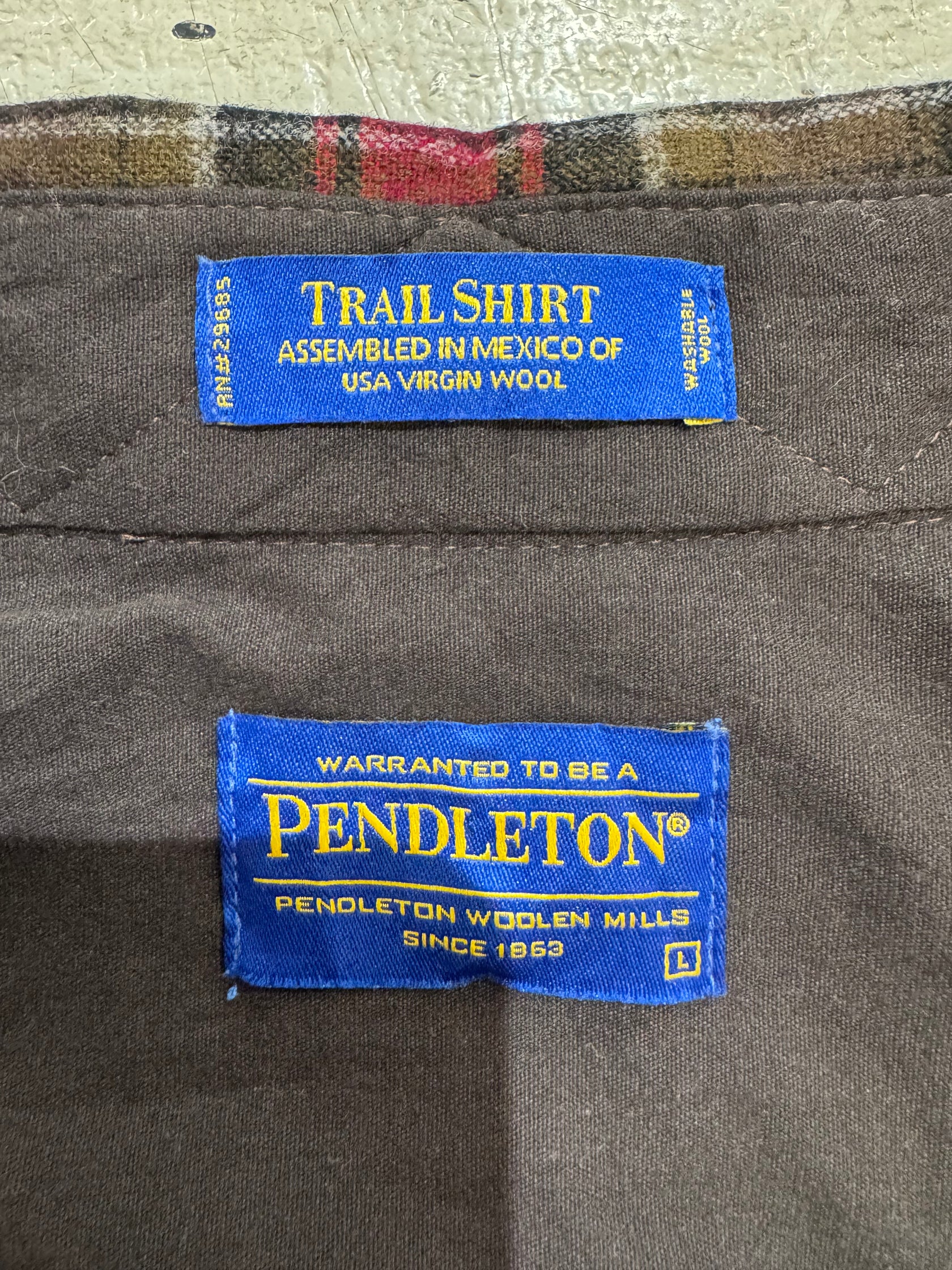 00’s「PENDLETON」ウールシャツ