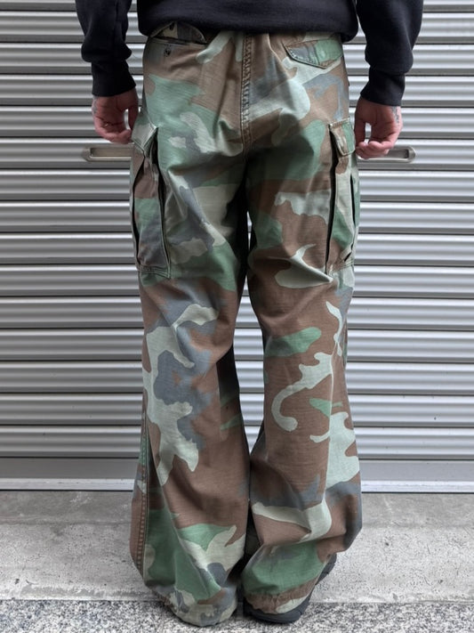 80’s US MILITARY「ウッドランドカモ」カーゴパンツ