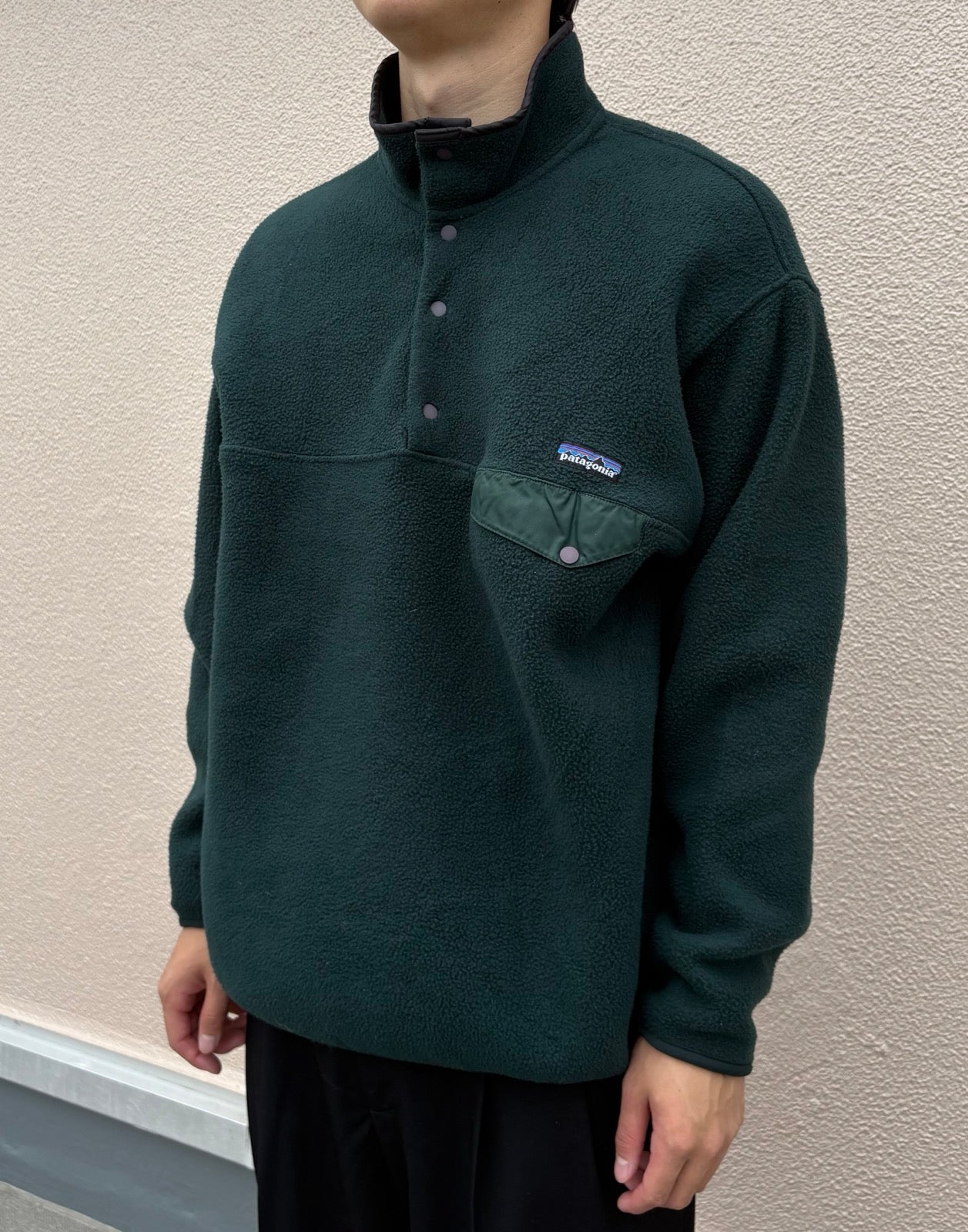 90's PATAGONIA「SYNCHILLA Snap-T」フリースプルオーバー