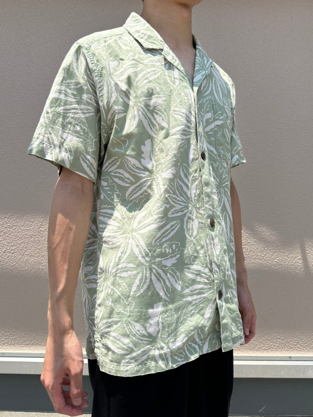 00’s PATAGONIA「Pataloha Tropical Leaf Pattern」アロハシャツ