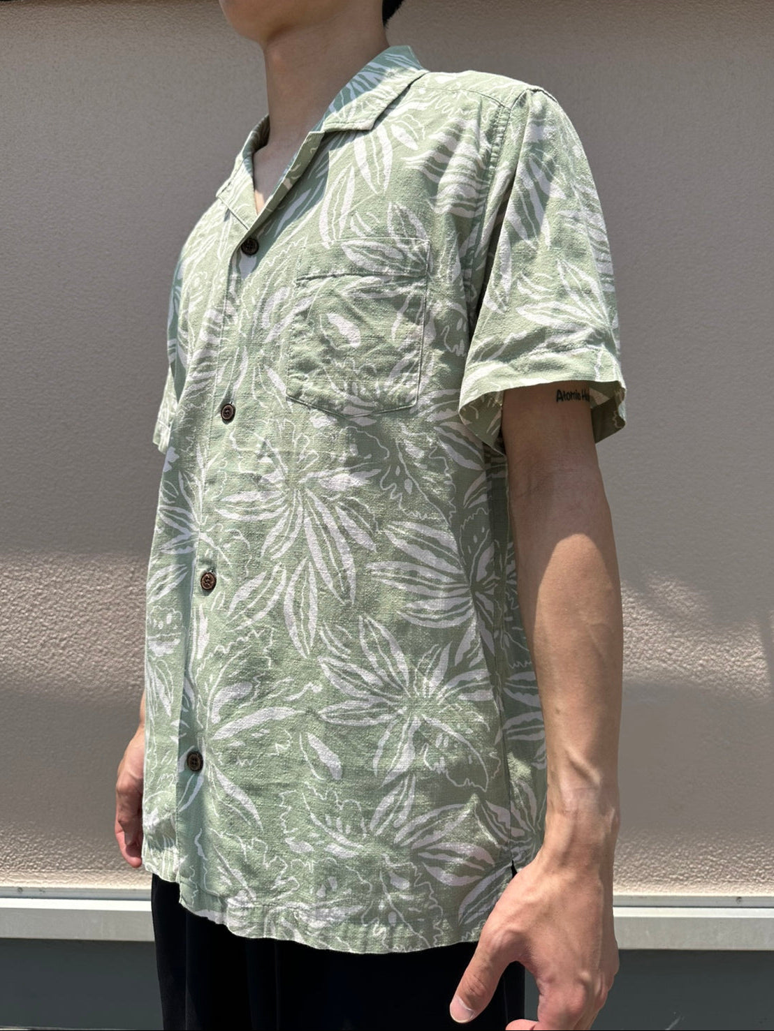 00’s PATAGONIA「Pataloha Tropical Leaf Pattern」アロハシャツ