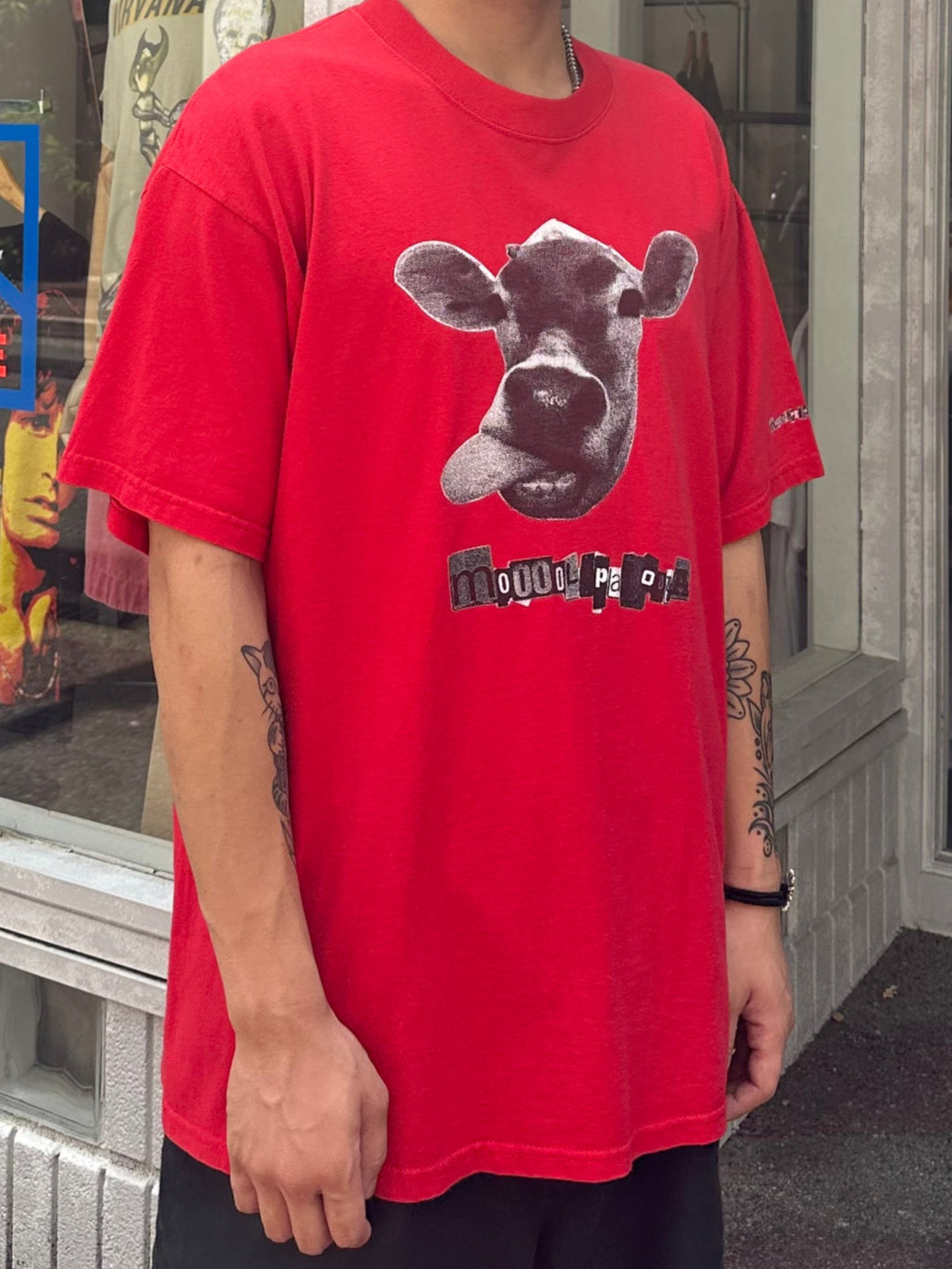 00's MOOOOLAPALOOZA「COW」アニマルTシャツ