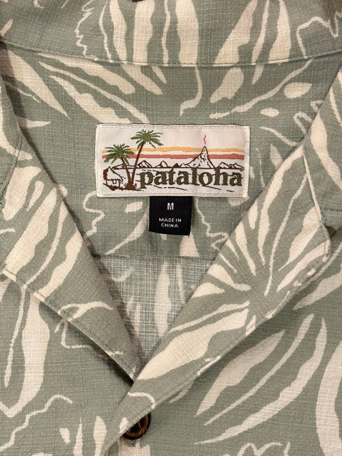 00’s PATAGONIA「Pataloha Tropical Leaf Pattern」アロハシャツ