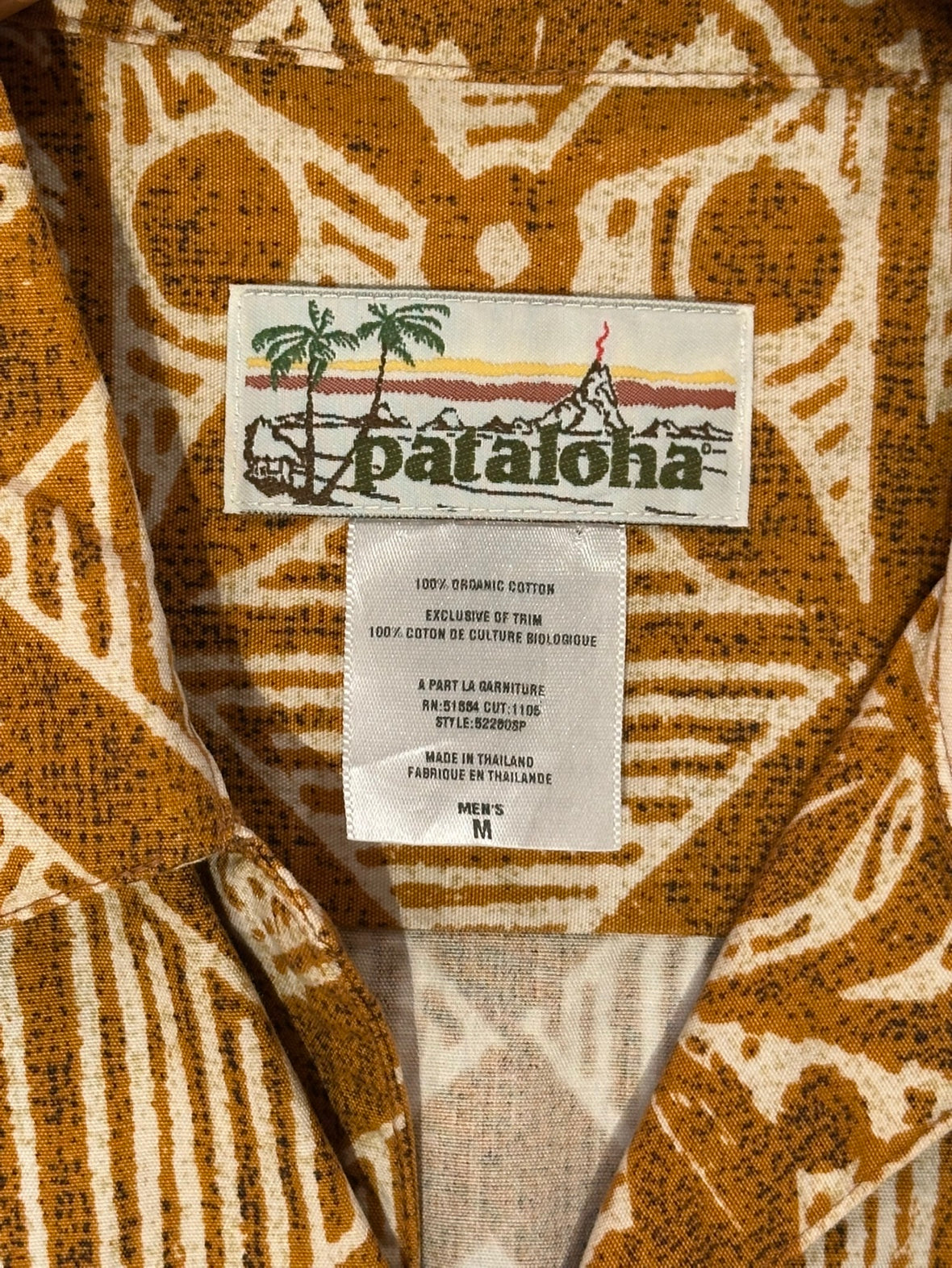 00’s PATAGONIA「Pataloha Tribal Motif」アロハシャツ