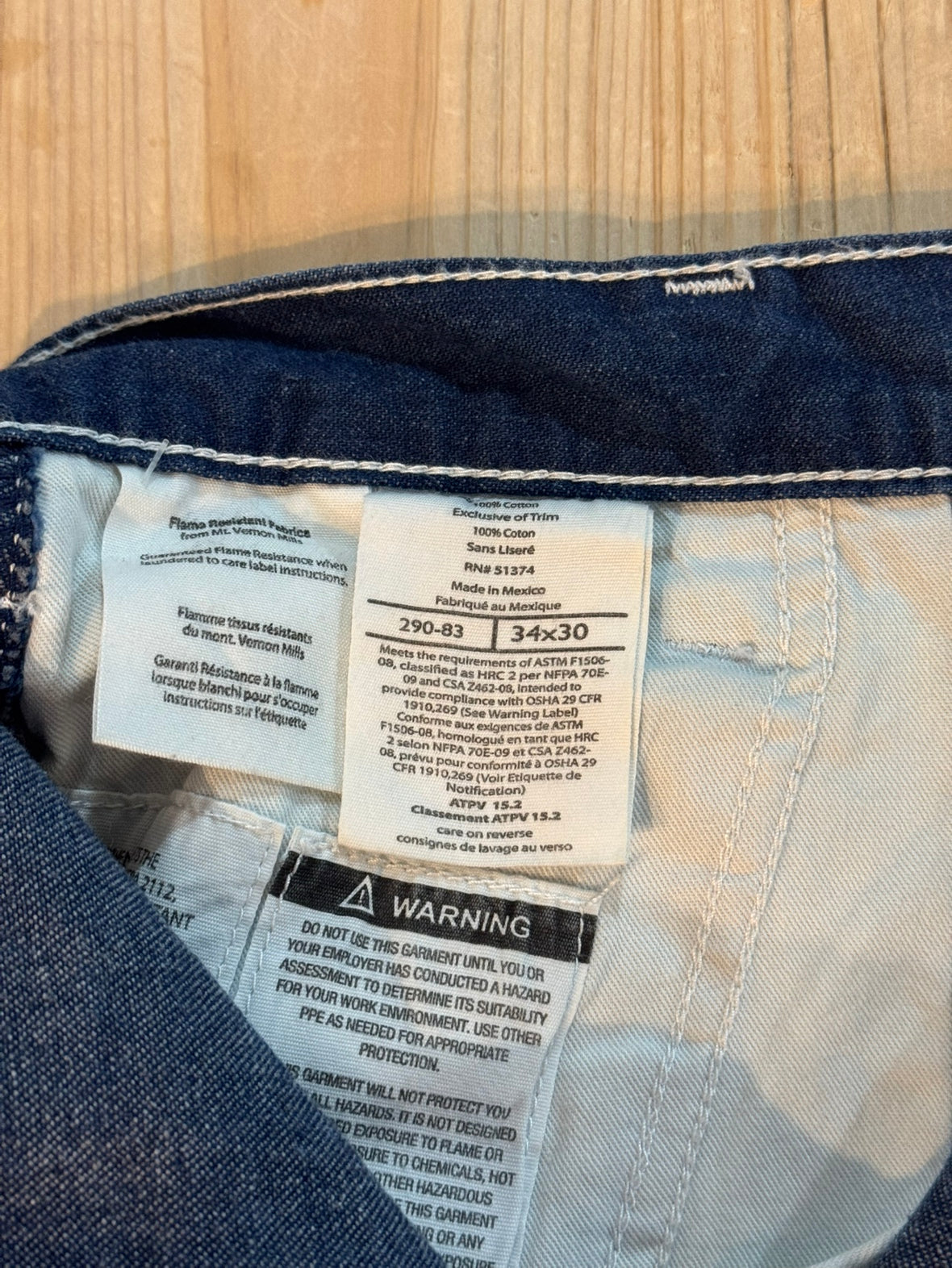 90's CARHART 「Dungaree Fit」ワークデニムパンツ