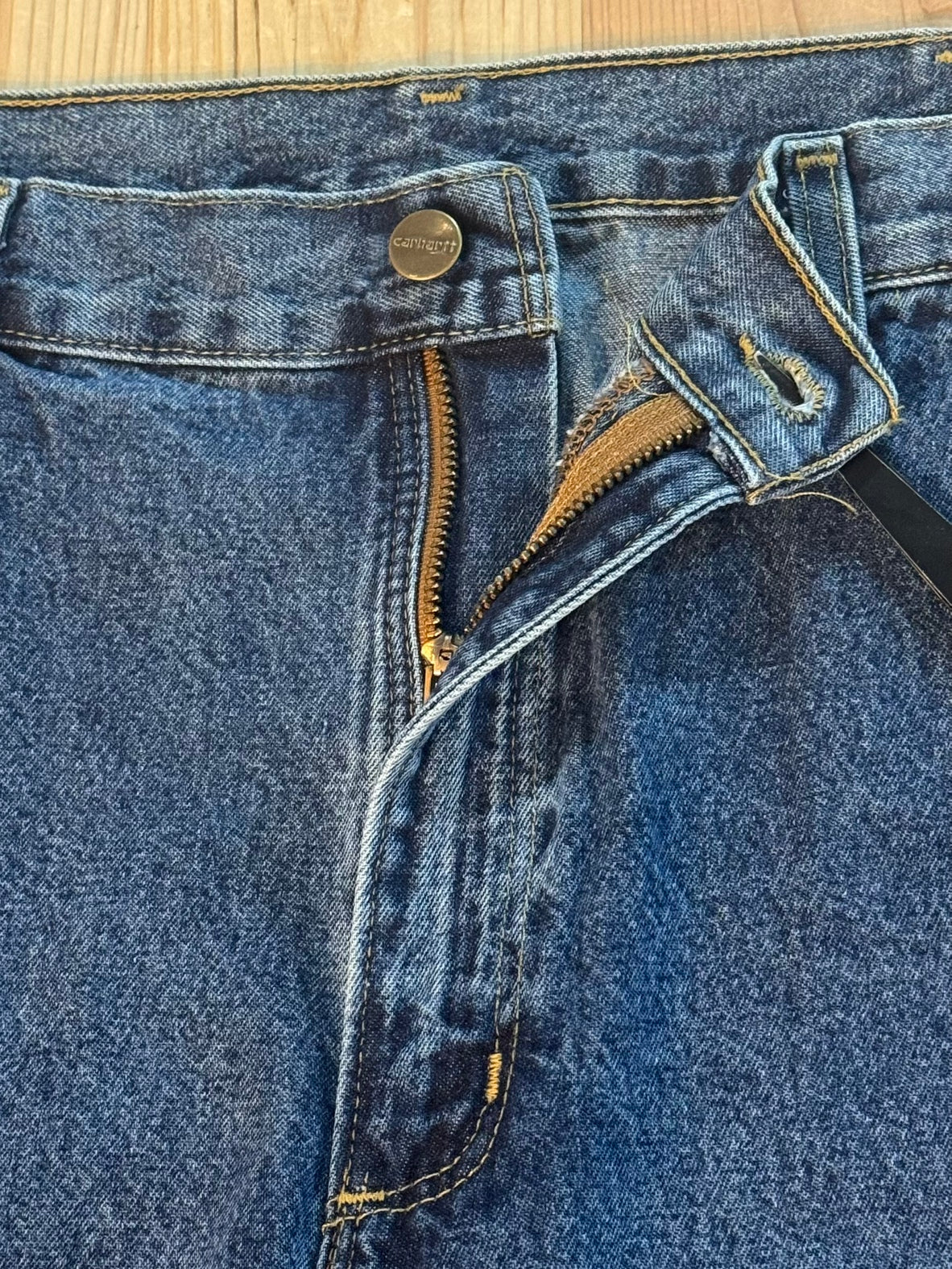 00's CARHART 「Original Dungaree Fit」ワークデニムパンツ