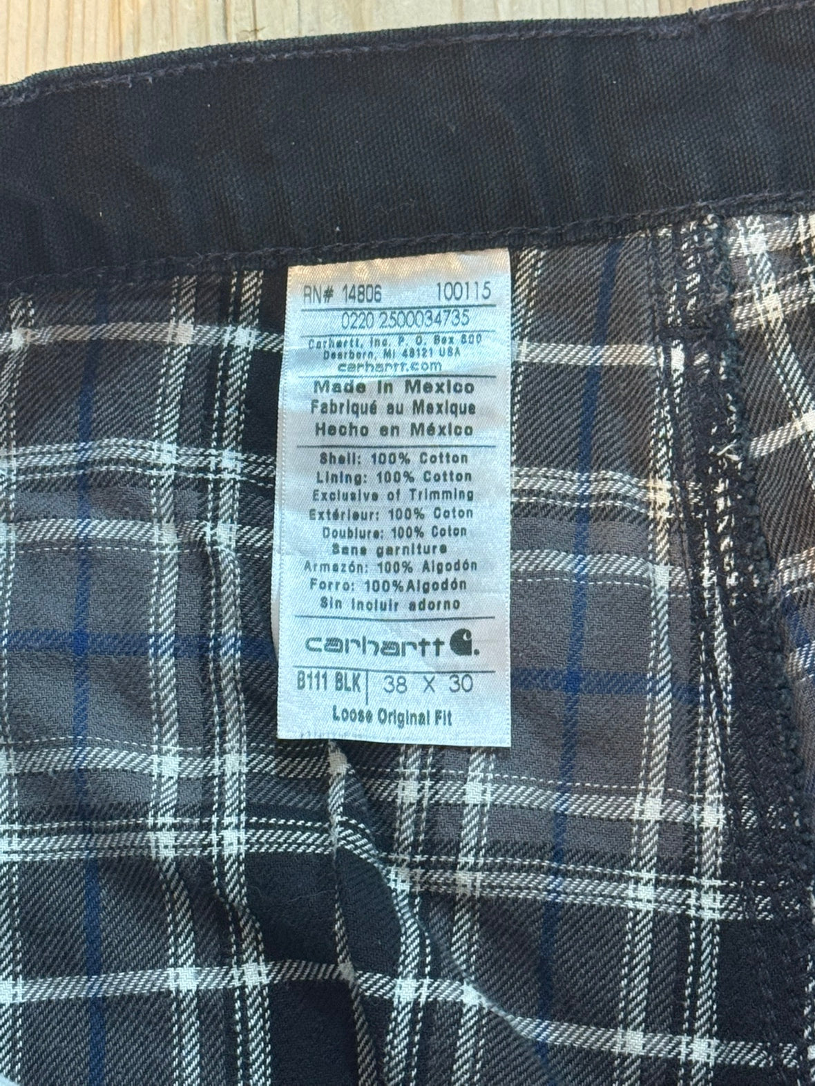 00's CARHARTT 「Loose Original Fit」ペインターデニムパンツ