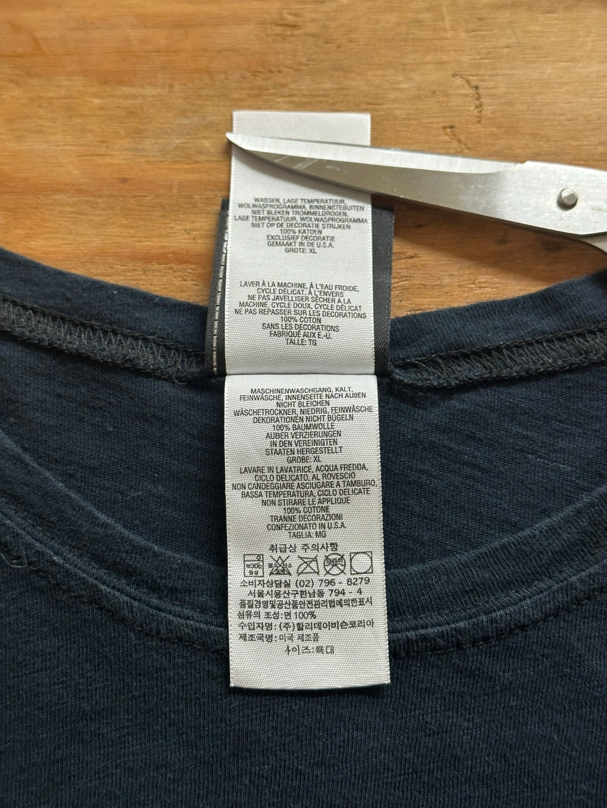 00's HARLEY-DAVIDSON 「black Hills」ハーレーロングTシャツ