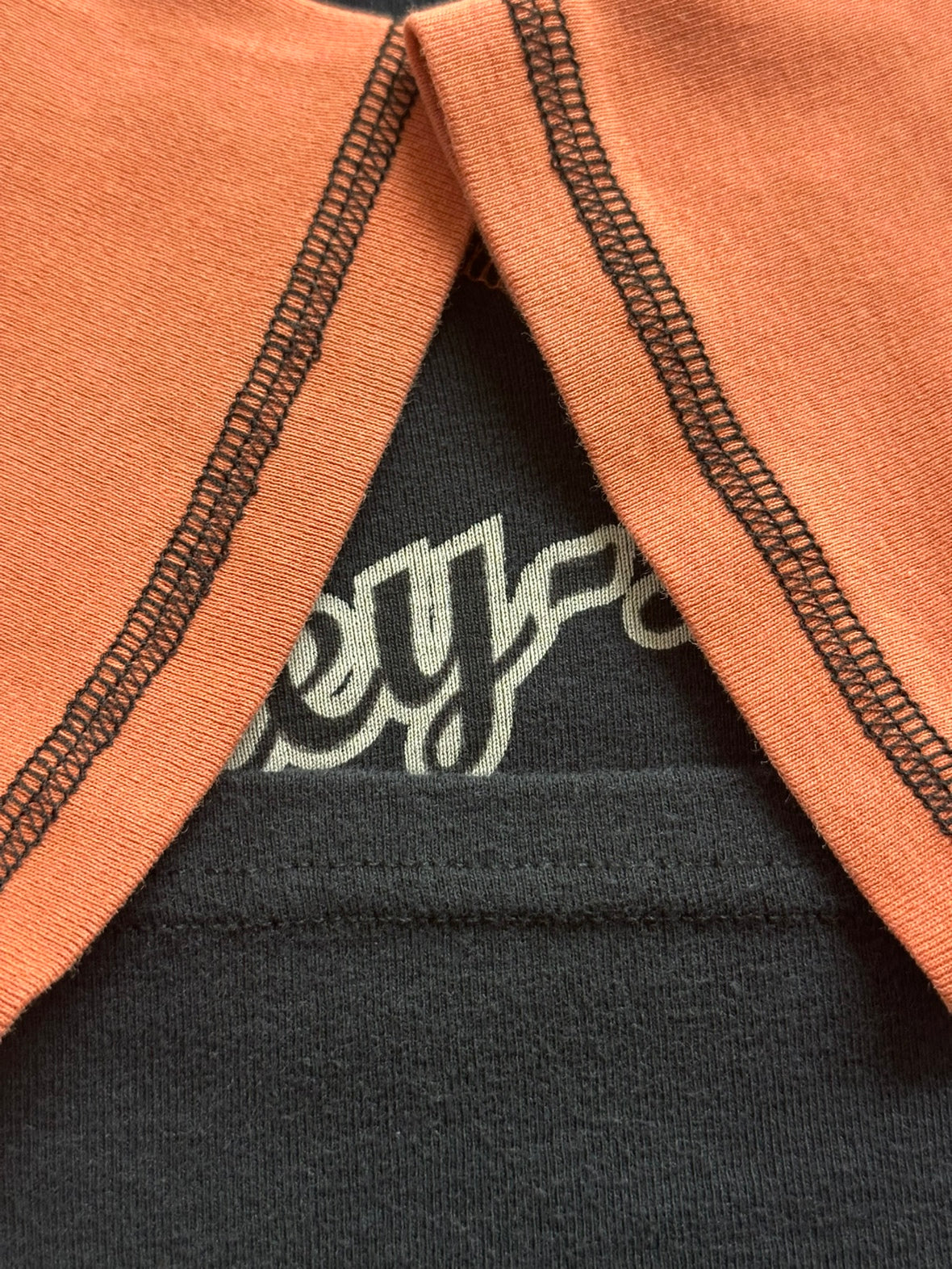 00's HARLEY-DAVIDSON 「Matarcyches」ラグランTシャツ