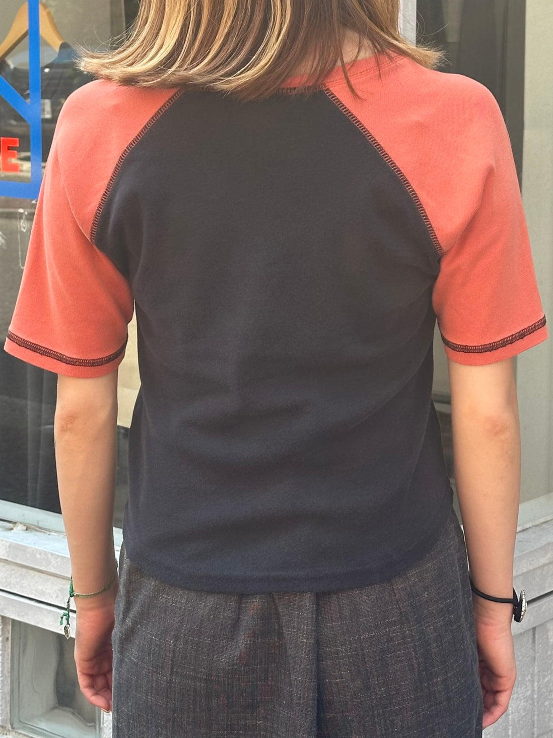 00's HARLEY-DAVIDSON 「Matarcyches」ラグランTシャツ