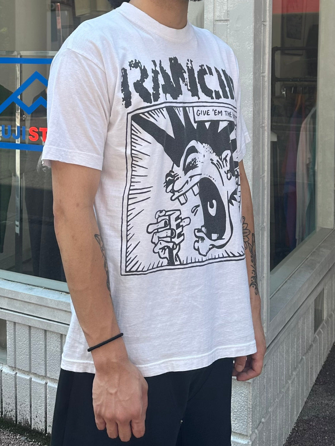 90's RANCID 「Give 'En The Boot」バンドTシャツ