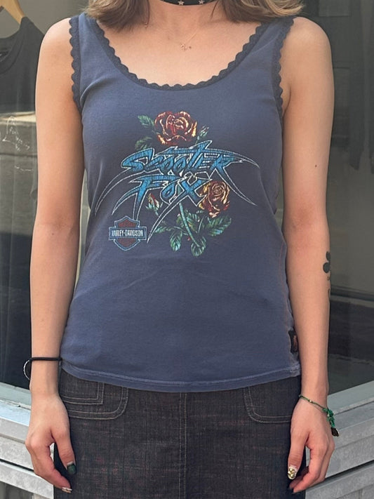 00's HARLEY-DAVIDSON 「SCOOTER FOX」ハーレータンクトップ