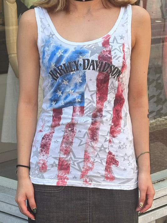 00's HARLEY-DAVIDSON 「DOU TONA」ハーレータンクトップ