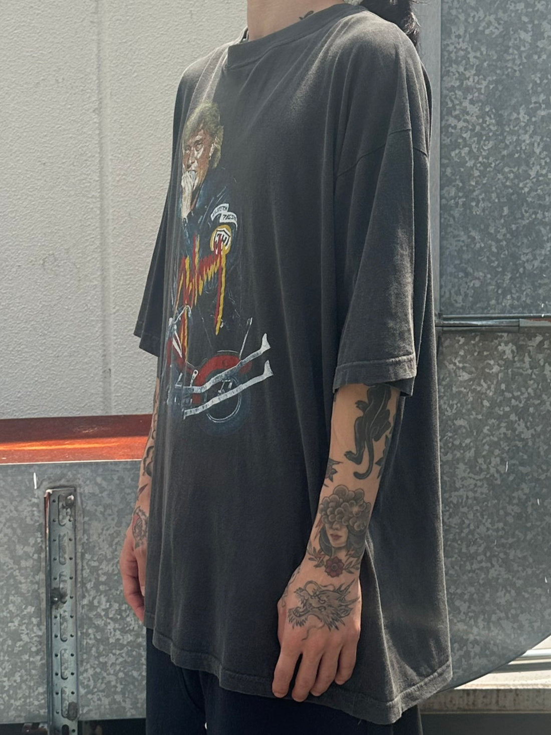00's JOHNNY HALLYDAY「FOTO」バンドTシャツ