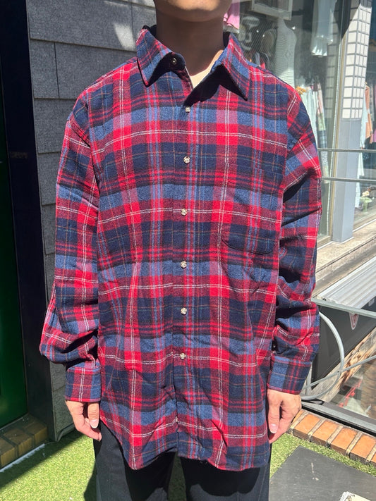00's「PENDLETON」ウールチェックシャツ