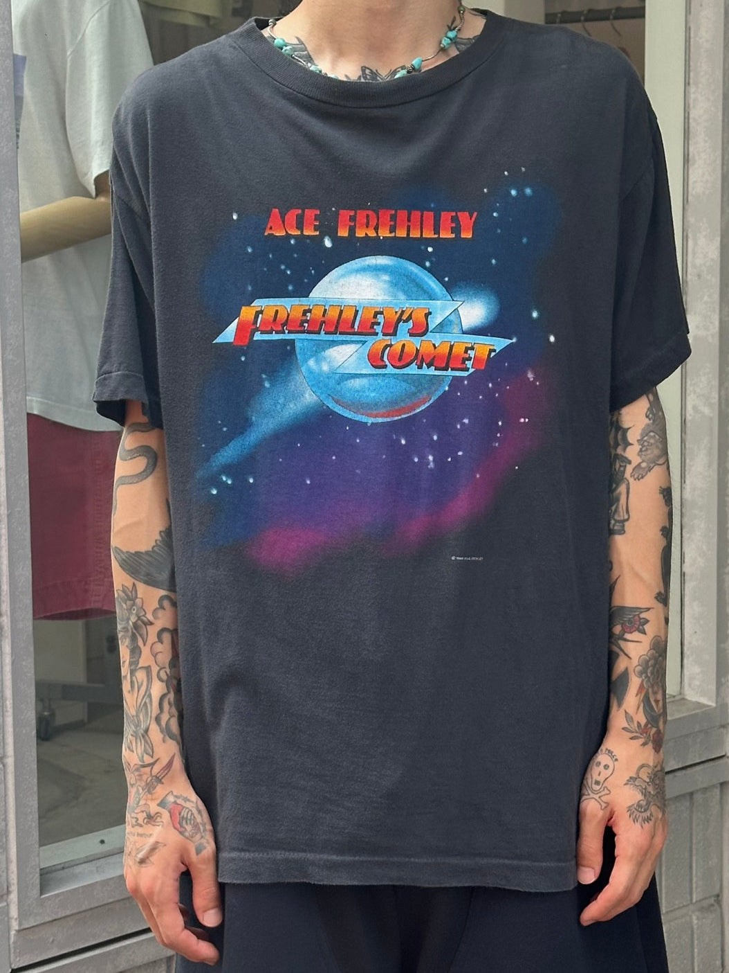 80's FREHLEY'S COMET「Ace Frehley」バンドTシャツ