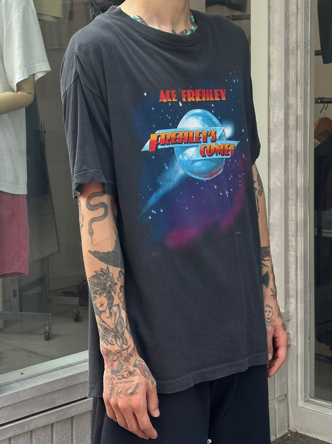 80's FREHLEY'S COMET「Ace Frehley」バンドTシャツ