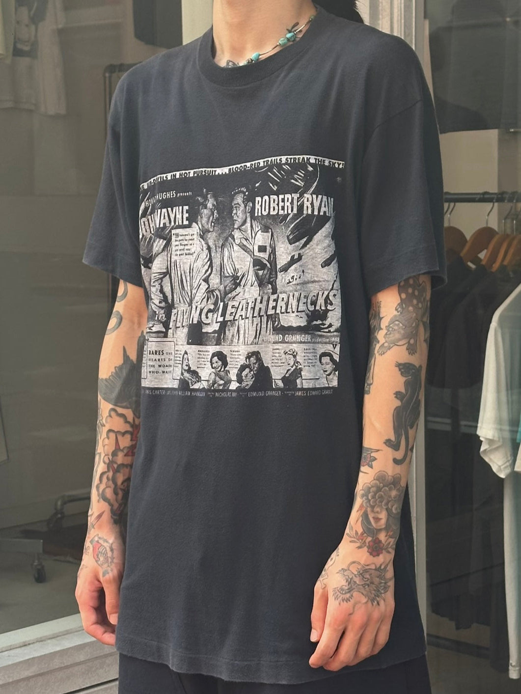 90's FLYING LEATHERNECKS「one scene」ムービーTシャツ