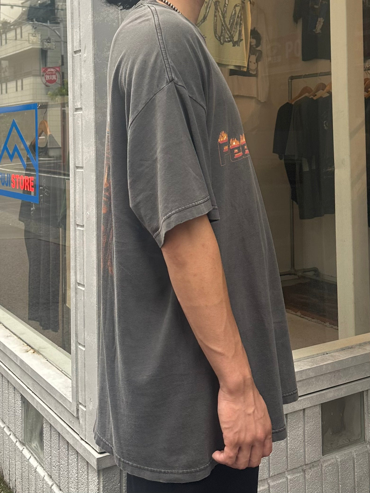 00's HARLEY DAVIDSON「FEEL THE HEAT」ハーレーTシャツ