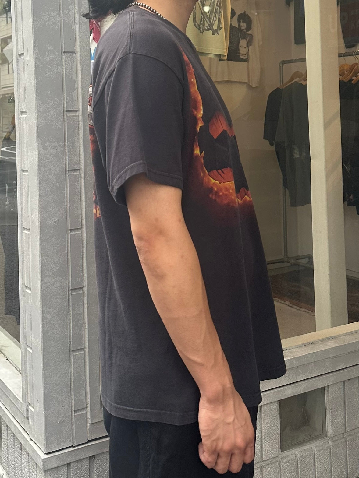 00's HARLEY DAVIDSON「SKULL」ハーレーTシャツ