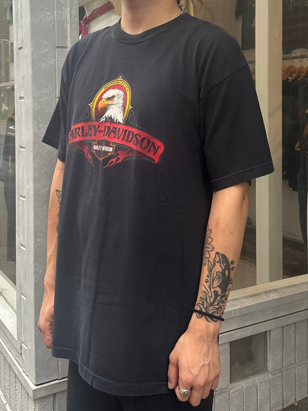 00's HARLEY DAVIDSON「Eagle」ハーレーTシャツ