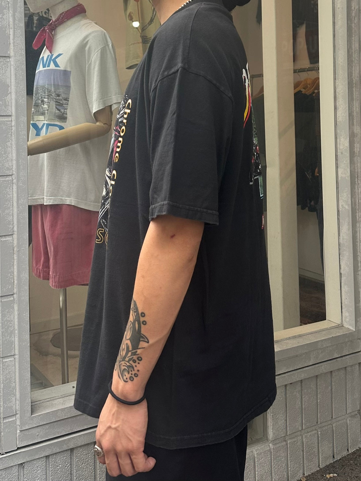 90's HARLEY DAVIDSON「chrome classic」ハーレーTシャツ