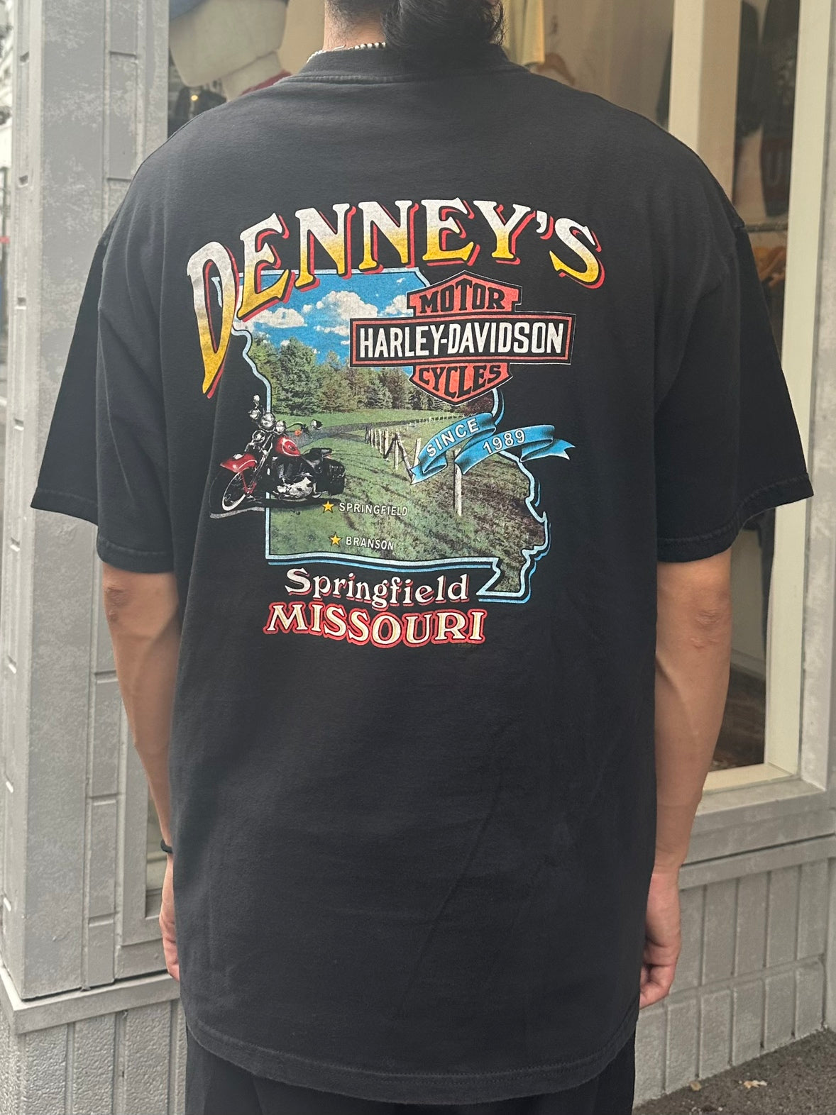 90's HARLEY DAVIDSON「chrome classic」ハーレーTシャツ