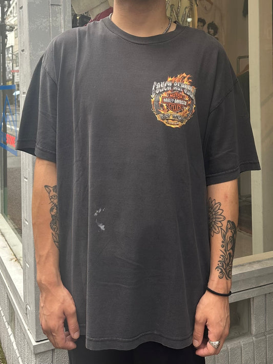 00's HALEY DAVIDSON「conch republic」ハーレーTシャツ