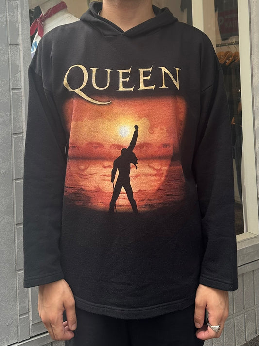 00's QUEEN「Double Sided Print」バンドフーディー