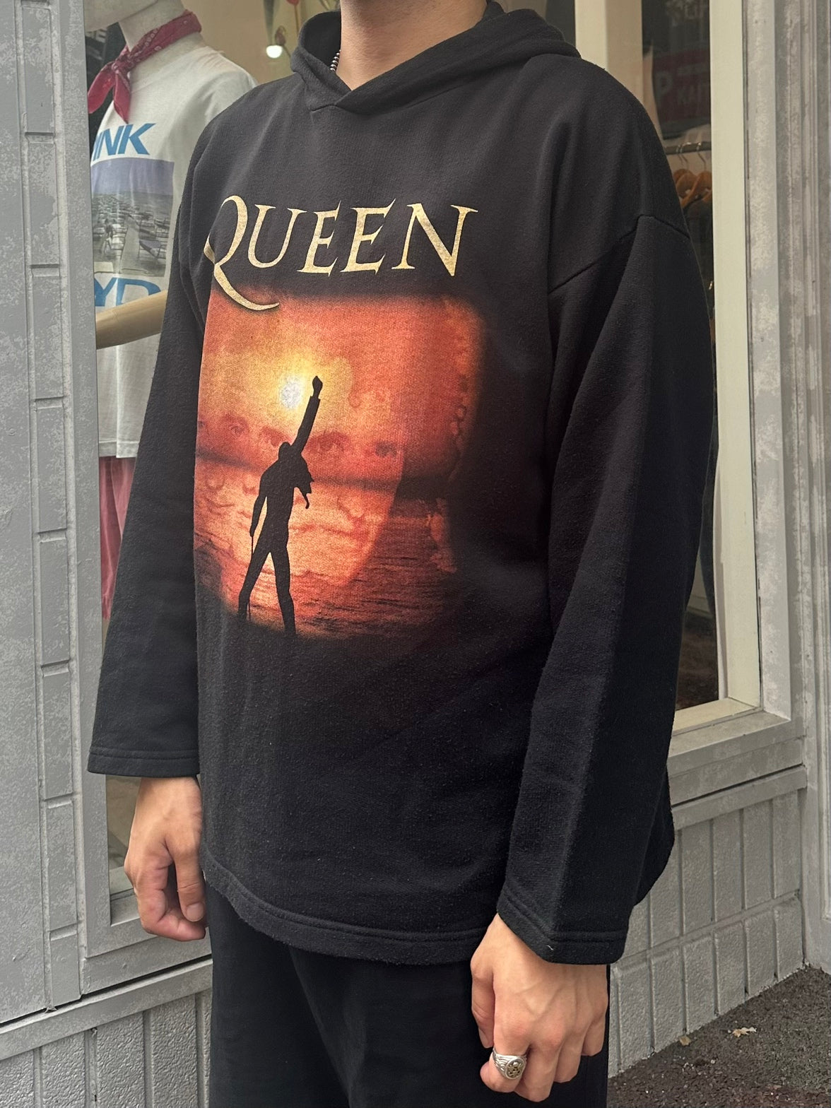00's QUEEN「Double Sided Print」バンドフーディー