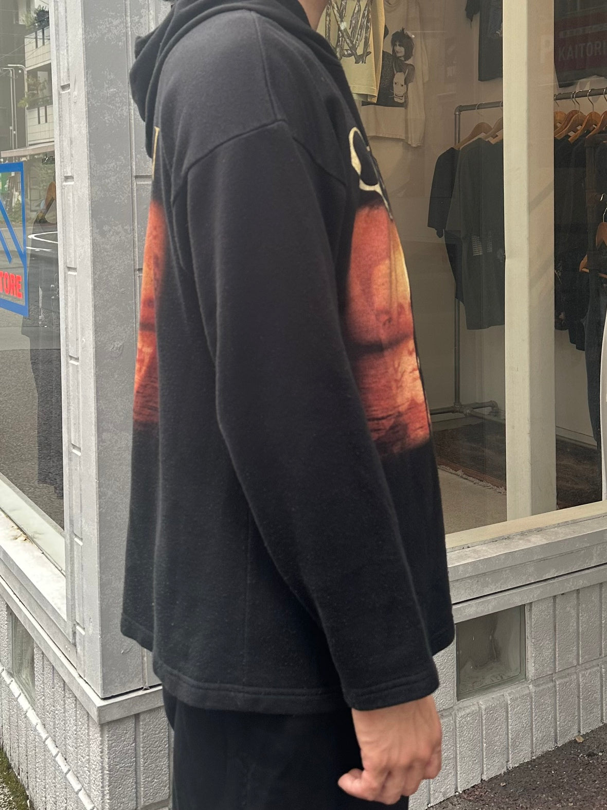 00's QUEEN「Double Sided Print」バンドフーディー