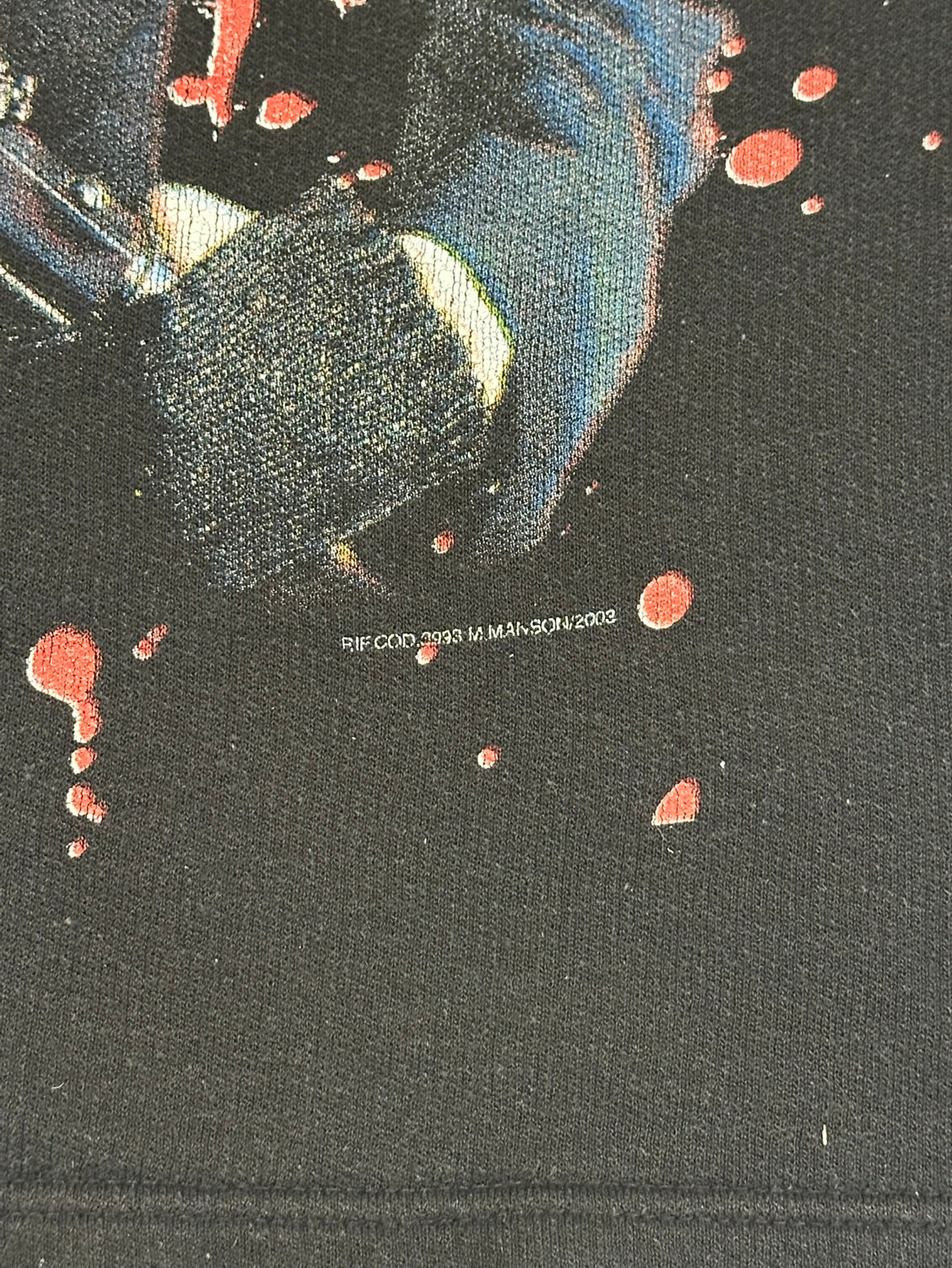 00's MARILYN MANSON「With GUN」バンドフーディー