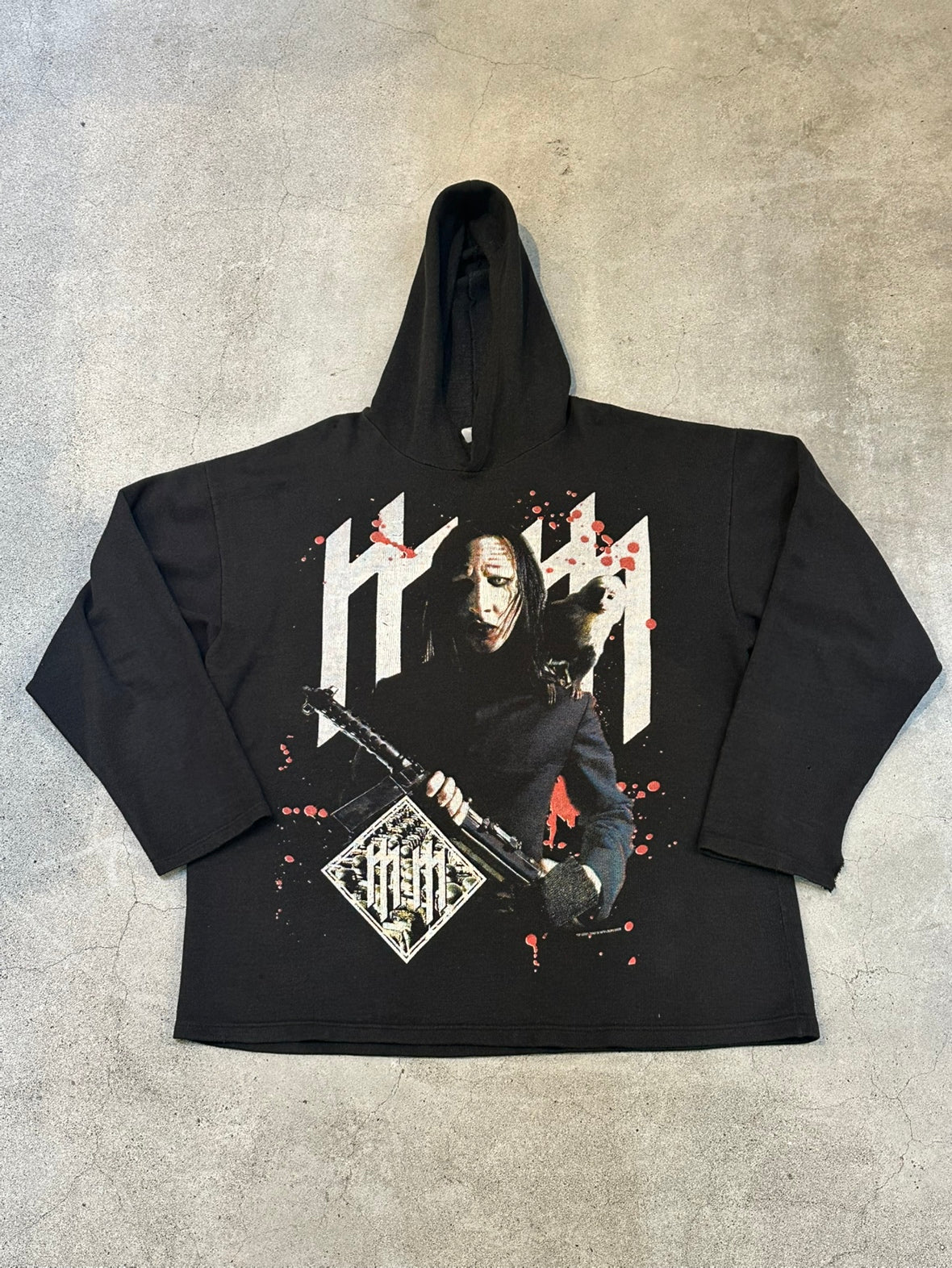 00's MARILYN MANSON「With GUN」バンドフーディー