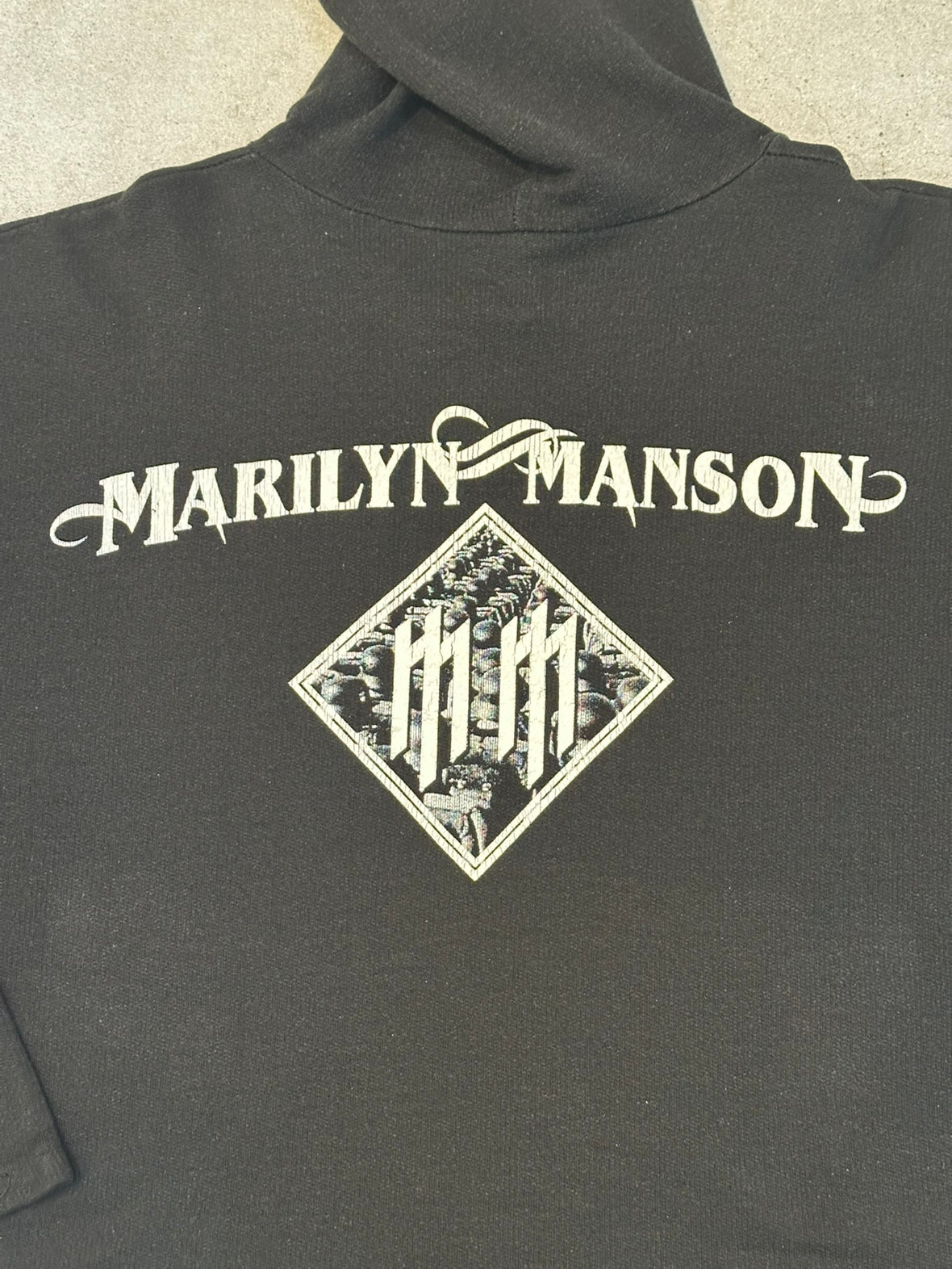 00's MARILYN MANSON「With GUN」バンドフーディー